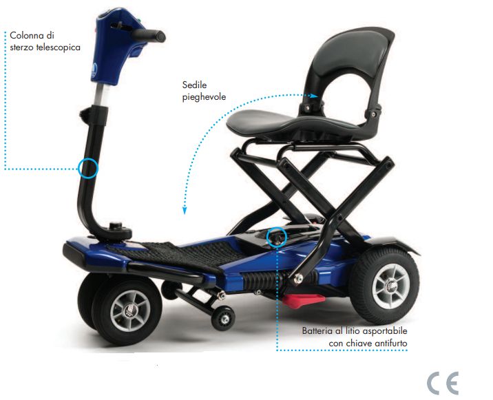 sanort scooter elettrico per disabili sedna vermeiren 4