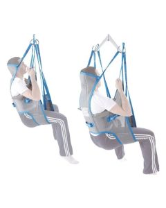 Imbracatura per toilette con poggiatesta