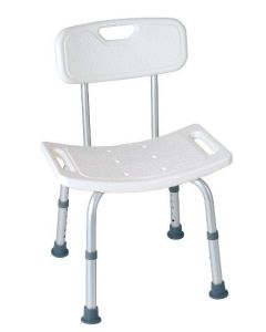 Sedile per doccia con schienale