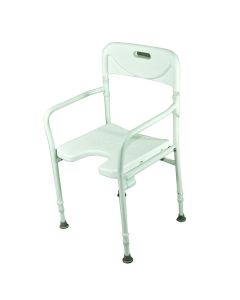 Sedile per doccia chiudibile con braccioli 