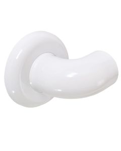 Terminale per tubi corrimano rigati