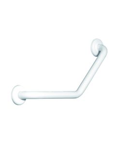 Corrimano 45° in acciaio inox laccato