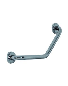 Corrimano 45° in acciaio inox lucido