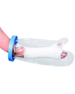 Protezione avambraccio bimbo per bagno e doccia