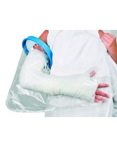 Protezione braccio per bagno e doccia