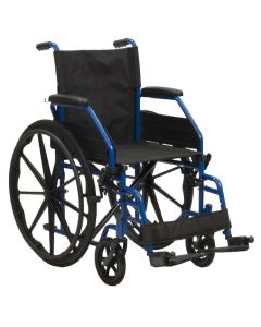 Carrozzina per disabili Basic ruote in PVC