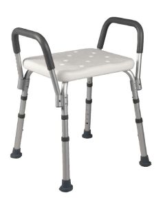 Sedia doccia con braccioli estraibili