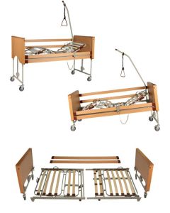 Letto ortopedico da degenza elettrico a tre snodi con trendelenburg