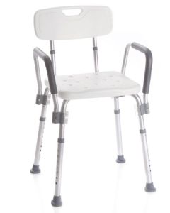 Sedia per doccia con braccioli 