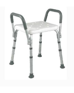 Sedia per doccia con braccioli senza schienale