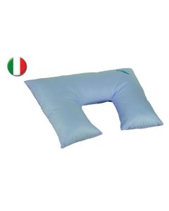 Supporto per collo in fibra cava siliconata