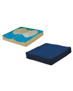 Cuscino con base anatomica performata e fluido automodellante