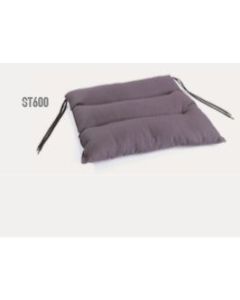 Cuscino in fibra cava siliconata - Fodero in cotone - Impuntura centrale