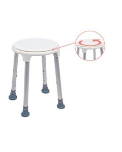 Sedile da parete per doccia con appoggi a terra