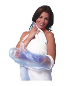 Protezione avambraccio per bagno e doccia