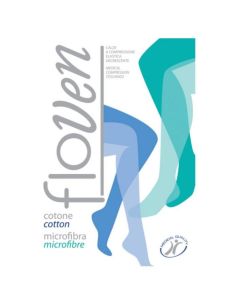Calze terapeutiche in cotone FLOVEN KKL I - autoreggente misura II