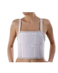 Fascia toracica con bretelle h cm 27