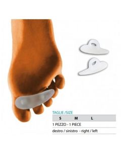 Protettore in silicone diurno per alluce valgo