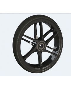 Ruota anteriore piena ultraleggera con cerchio in carbonio