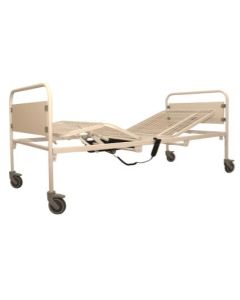 Letto elettrico a rete a tre snodi con ruote