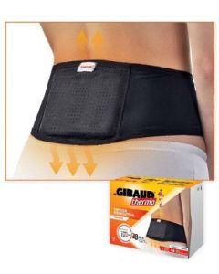 Gibaud Cintura Tessile + 8 Cerotti Autoriscaldanti