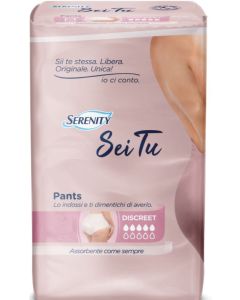 Serenity Advance Pants Sei Tu Discreet Taglia Large 12 Pezzi