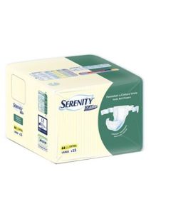 Serenity Veste Soft Dry Extra Large 15 pezzi