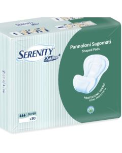 Serenity Softdry Pannolone Incontinenza Sagomato Traspirante Super 30 Pezzi