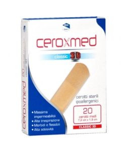 Ceroxmed Classic 3D Cerotto Misura Media 20 Pezzi