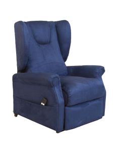 Poltrona elevabile a un motore con due ruote posteriori