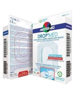 Master-Aid Medicazione Adesiva Drop Med 14x14cm 5 Pezzi