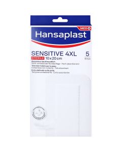 Hansaplast Sensitive 4XL 5 Pezzi 10x20cm