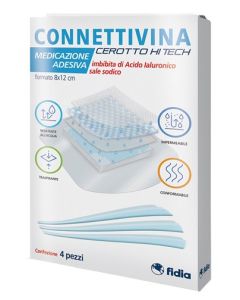 Connettivina Cerotto Hitech 8x12cm 4 Pezzi