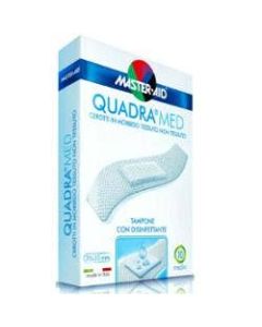 Cerotto Master-Aid Quadra Dermoattivo Medio 10 Pezzi