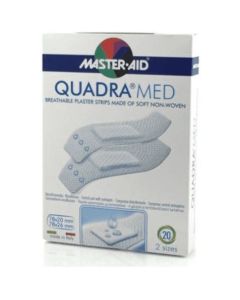 Master Aid Cerotti Quadramed Assortiti 20 Pezzi