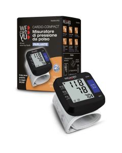 Wecareyu Cardio-Compact Misuratore Pressione Da Polso Parlante