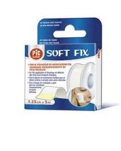 Pic Soft Fix Cerotto Rocchetto Tessuto Non Tessuto 2.5x914cm Dispenser 1 Pezzo