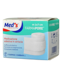 Meds Pore Medicazione Adesiva m1x7cm