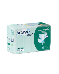 Serenity Softdry Super Pannolone Incontinenza Large 30 Pezzi