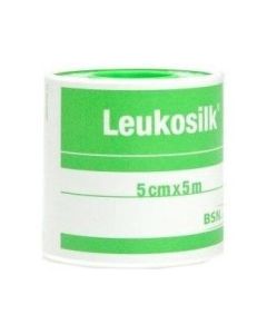 Leukosilk Cerotto Rocchetto 5x5cm 1 Pezzo