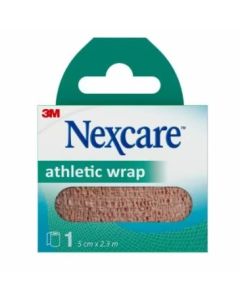 Nexcare Athletic Wrap Fascia Di Supporto Color Pelle 1 Pezzo 5cmx2,3m