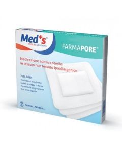 Meds Fermapore Medicazione Adesiva Sterile 10x12cm 5 Pezzi