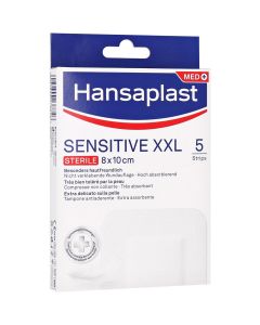 Hansaplast Cerotti Sensitive XXL 5 Pezzi 8x10cm