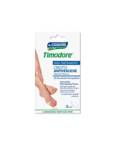 Timodore Cerotto Antivesciche 3 Pezzi