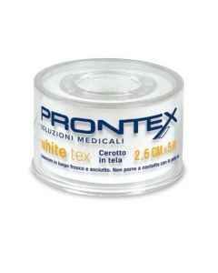 Cerotto Prontex White Tex 5mX2.5cm 1 Pezzo