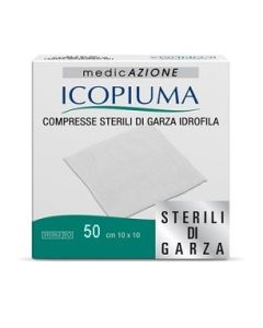 Garza Icopiuma Compressa Idrofila 10x10cm 50 Pezzi