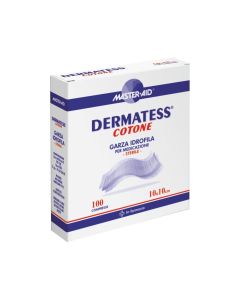 Dermatess Garza Idrofila 10x10cm 100 Pezzi