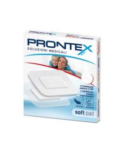 Garza Compressa Prontex Soft Pad 10X8Cm 6 Pezzi