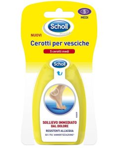 Scholl Cerotti Vesciche Per Dita Dei Piedi Medio 6 Pezzi