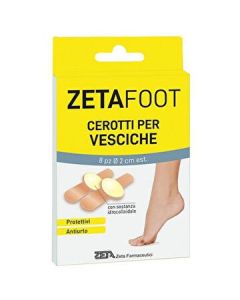 Zeta Foot Cerotto Idrocolloidale Vesciche 8 Pezzi
